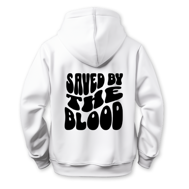 Saved by the blood hoodie
