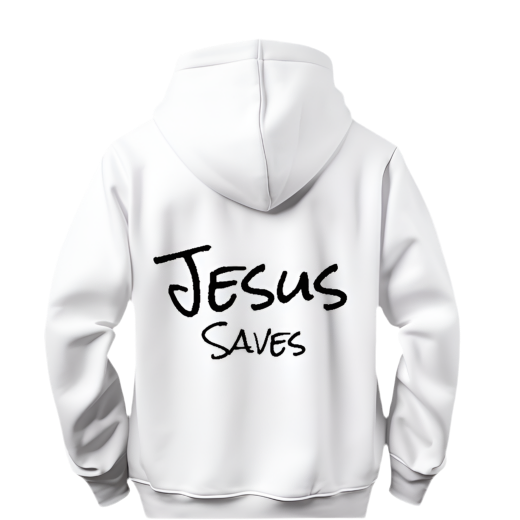 Jesus saves hoodie